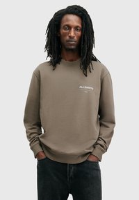 AllSaints UNDERGROUND CREW - Melegítőfelső - brown