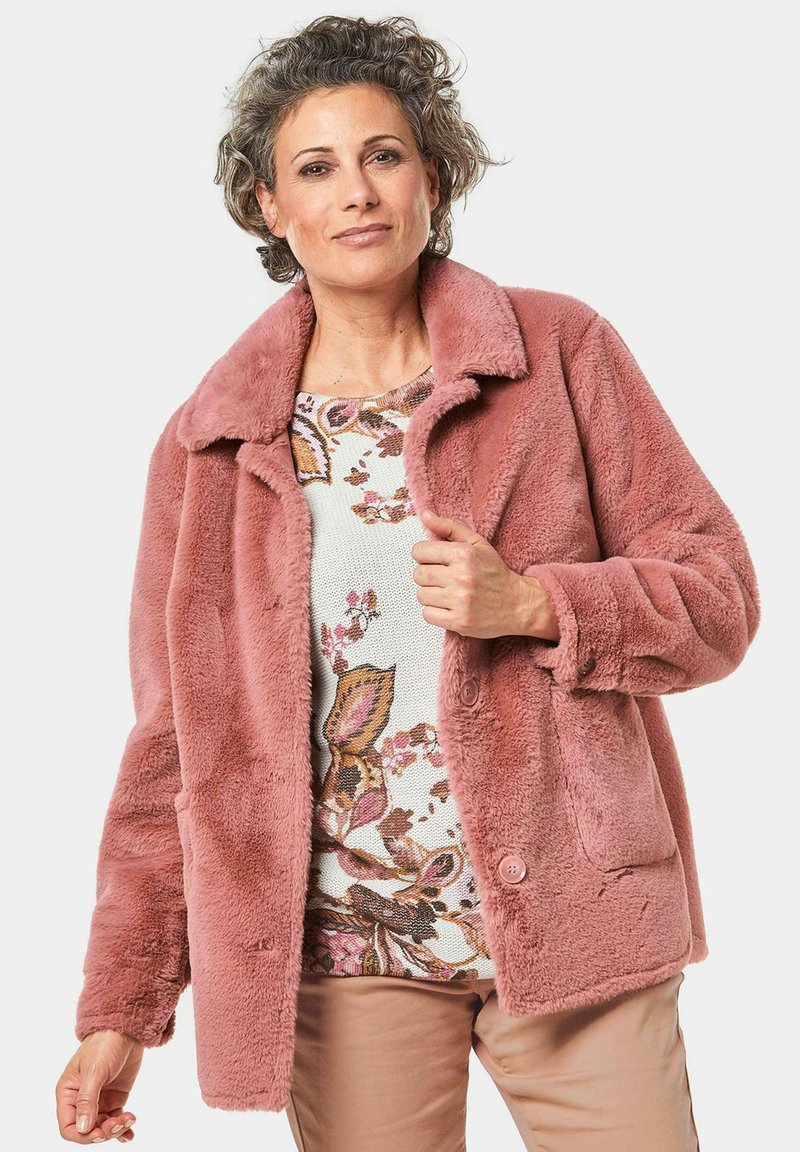 GOLDNER Übergangsjacke - rosewood