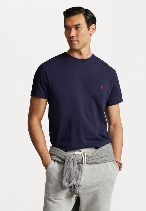 CLASSIC FIT JERSEY POCKET T-SHIRT - Basic T-shirt - ink