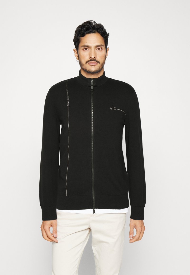 Armani Exchange CARDIGAN Vest black/zwart Zalando.nl