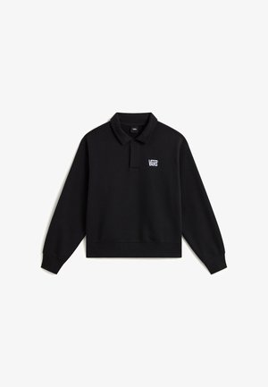 Vans, POLO FLEECE PULLOVER. - Langarmshirt - black