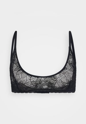 KIKI DE MONTPARNASSE DAHLIA SOFT BRA - Sujetador sin aros - black