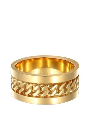 Elli BOLD DETAIL RING - Bague - gold-coloured