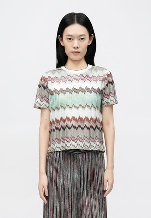 SHORT SLEEVE - Marškinėliai su spaudiniu - white