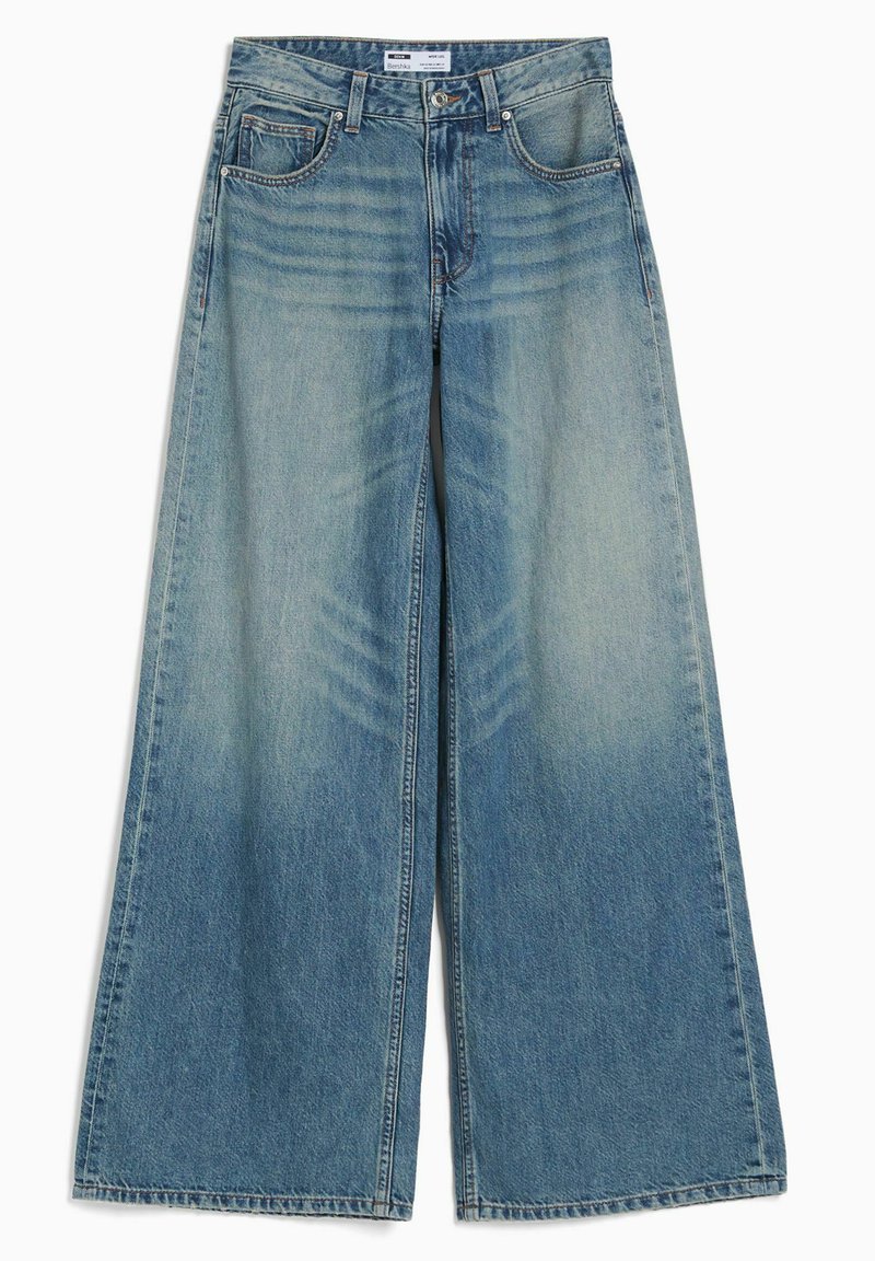 Bershka Flared Jeans lichtblauw denim Bershka Flared Jeans lichtblauw denim