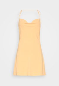 Abercrombie & Fitch COWL NECK SLIP - Vestido de cocktail / Vestido de festa - red
