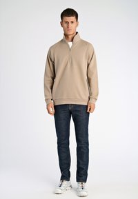 Lindbergh Felpa - dk sand mel