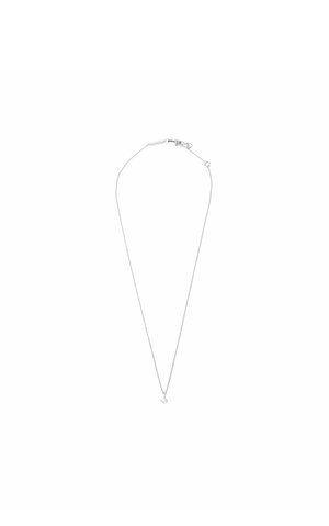 Necklace - silver coloured