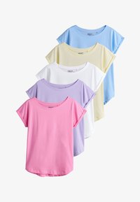 Non sélectionné, purple blue butter yellow pink white