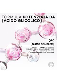 L'Oréal Paris ELVIVE GLYCOLIC GLOSS SHAMPOO CON ACIDO GLICOLICO PER CAPELLI SPENTI E POROSI, RIPARA LA FIBRA E DONA LUCENTEZZA, 200 ML - 3 PACK - Shampoo