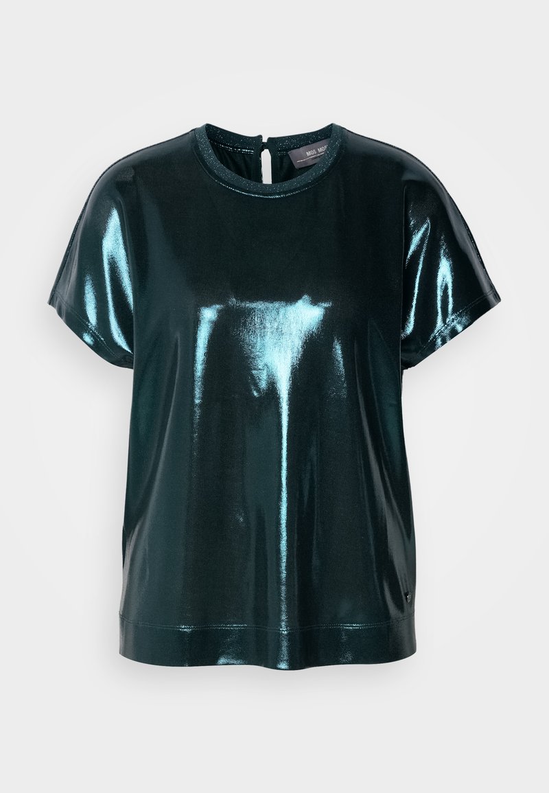 MOS MOSH T-shirt print donkergroen