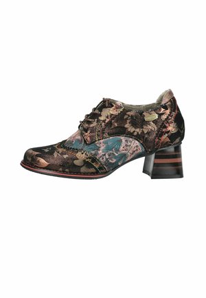 LAURA VITA, HALBSCHUHE - Sporty snøresko - bronze