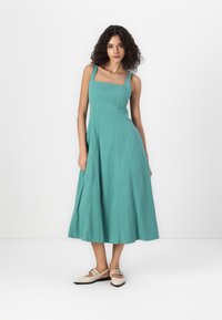 Abercrombie & Fitch The A&F Mila Midi Dress - Päevakleit - hedge green