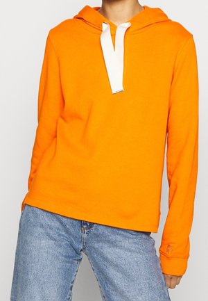 Felpa con cappuccio - orange