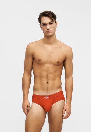 Calvin Klein Underwear, BRIEFS 3 PACK - Слипове - grisaille/goji berry/forget me not