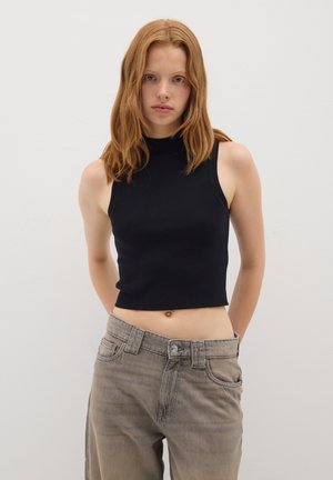 Strickpullover - gunmetal