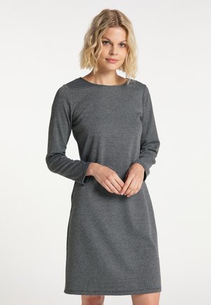 usha, Freizeitkleid - schwarz grau