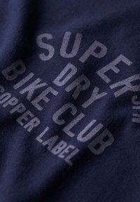 Superdry & Co COPPER LABEL CHEST GRAPHIC - T-shirt print - blue navy marl