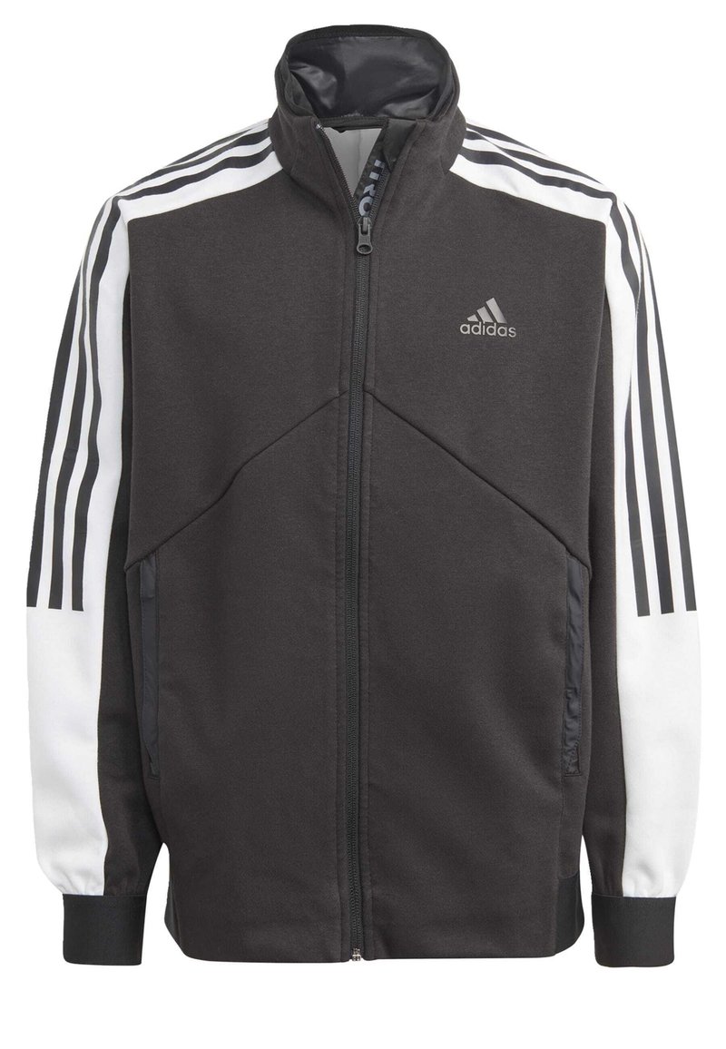 adidas Sportswear Zipup sweatshirt black Zalando
