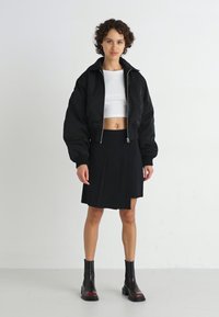 Weekday PADDED JACKET - Bomber Jacket - black