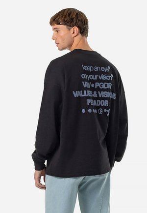 Pegador ATULE OVERSIZED LONGSLEEVE - Long sleeved top - washed black