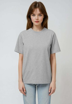 NEW UNISEX HEAVYWEIGHT 25 - Basic T-shirt - mottled grey