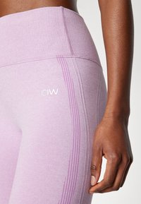ICANIWILL SEAMLESS - Leggings - lavender melange