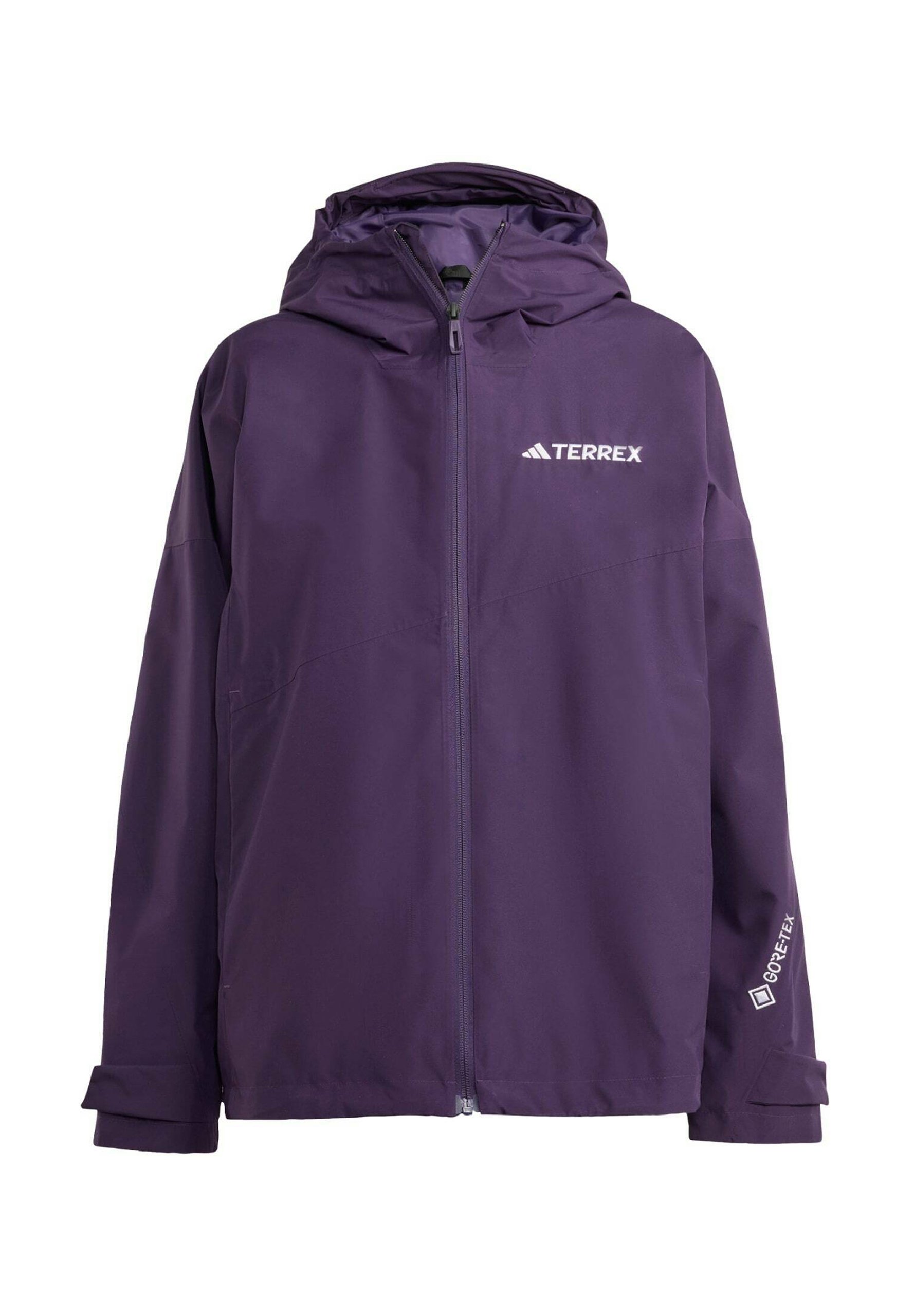 adidas Terrex GORE - Waterproof jacket - aurora plum/purple