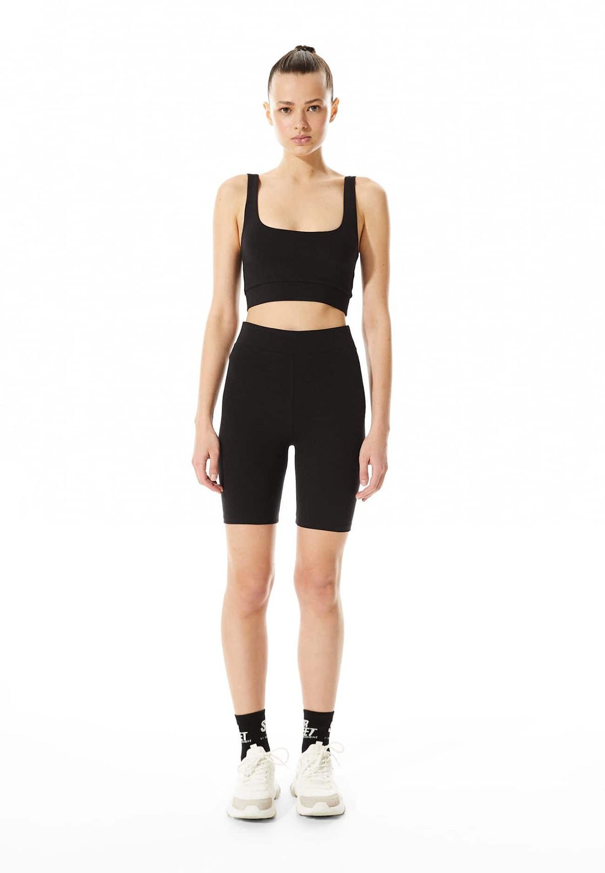 Stradivarius Shorts - black/nero - Zalando.it