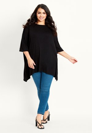 HANKY - Blouse - black