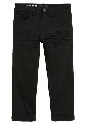 Džínsy tapered fit - mottled black