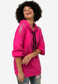 Angel of Style SCHULTER-VERZIERUNG BALLON-LANGARM - Jersey con capucha - pink