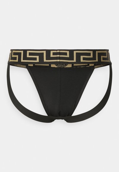 Versace UNDERPANTS JOCK STRAP - Briefs - black/gold