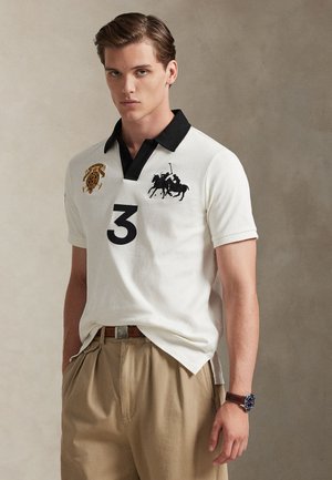 CLASSIC FIT CREST JERSEY POLO SHIRT - Polokošeľa - nevis/black