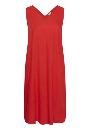 Kaffe Curve, KCMILLE SLEEVELESS - Robe de jour - poppy red