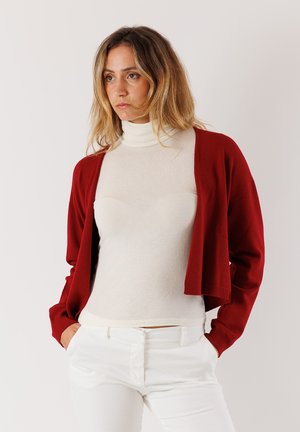 Cardigan - rosso