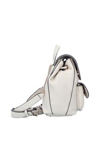 Guess CRESIDIA SMALL FLAP BACKPACK - Rugzak - bone