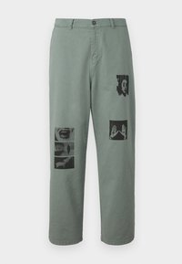 TOO MANY RULES UNISEX - Pantalones - soft army