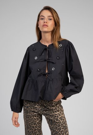 AN'GE SANTA - Blouse - noir
