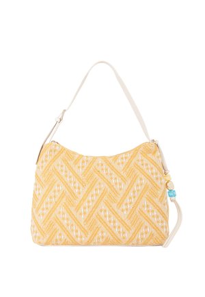 A SPALLA JULIA - Borsa a mano - giallo