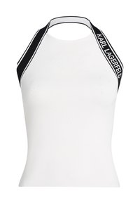 Top - white black
