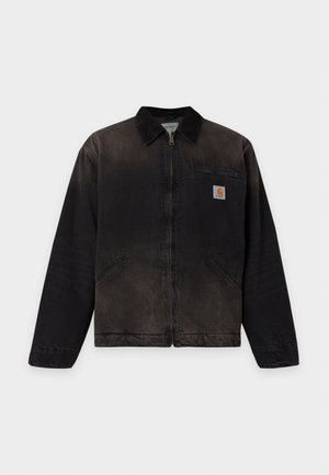 Carhartt WIP, DETROIT JACKET - Τζιν μπουφάν - black /black tobacco