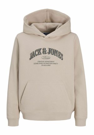 Jack & Jones Junior, JJEDENVER LOGO HOOD - Kapuzenpullover - moonbeam
