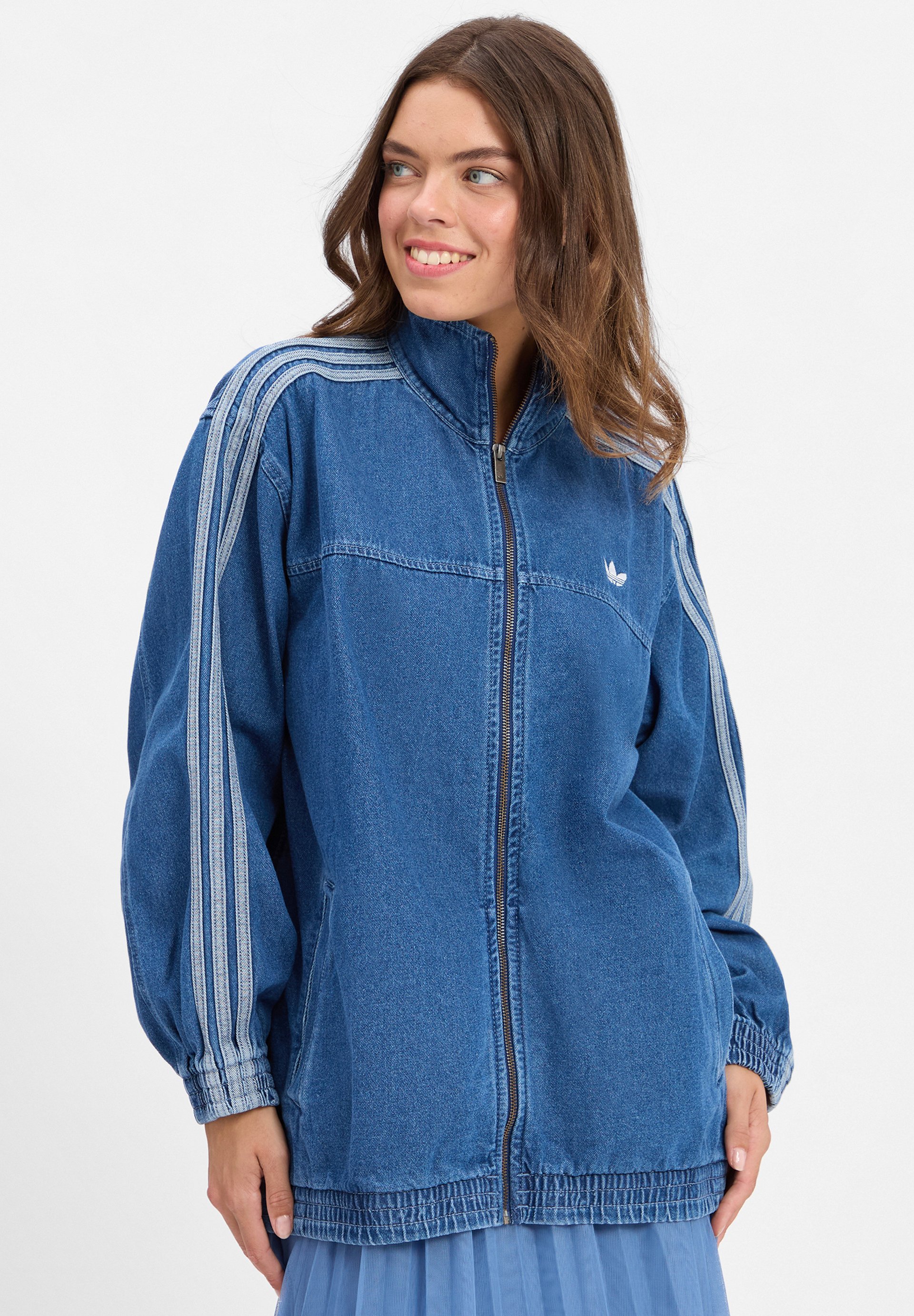 adidas Originals Denim jacket - denim/blue - Zalando