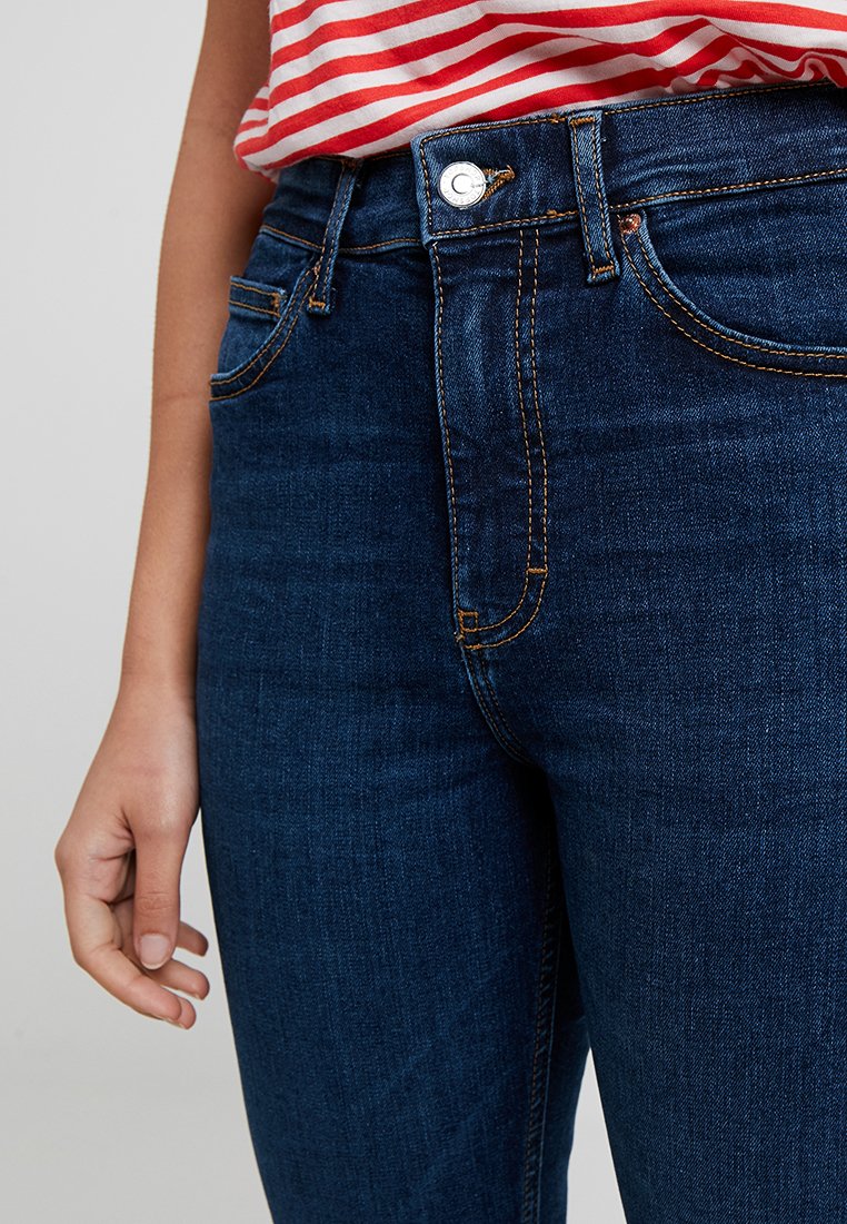 vintage indigo raw hem jamie jeans