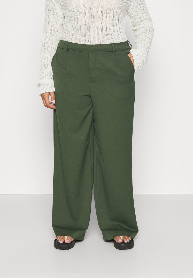 Object - Objlisa Cropped Wide Pant - 4996570 Sandshell main image 0