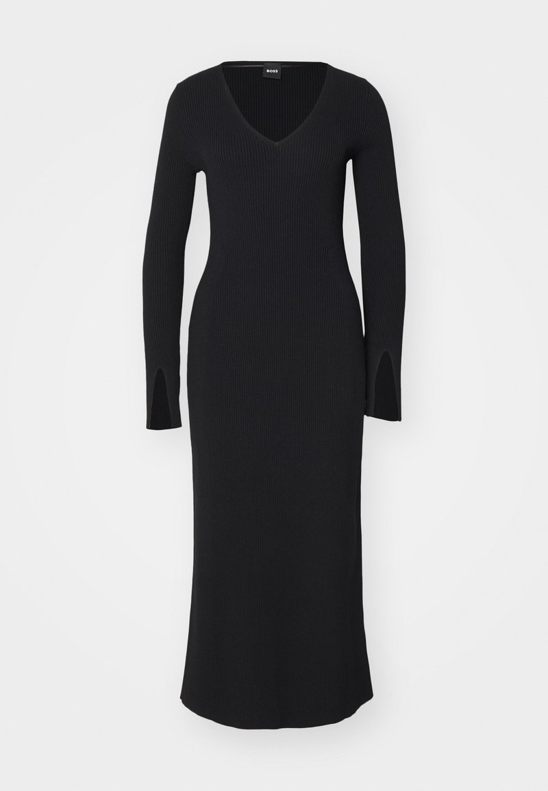 Boss Gebreide jurk zwart Boss Gebreide jurk zwart