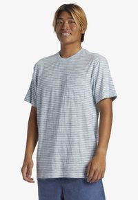Quiksilver KENTIN  POCKET  - Jednoduché tričko - blue shadow kentin ss