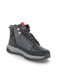 DOCKERS Schnürstiefelette - schwarz