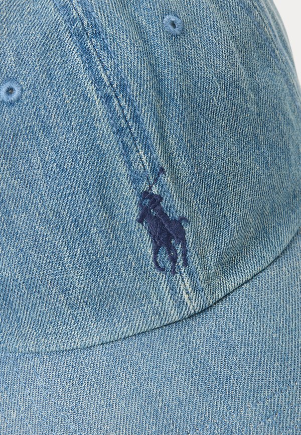 INDIGO DENIM BALL CAP - Cap - light wash denim3